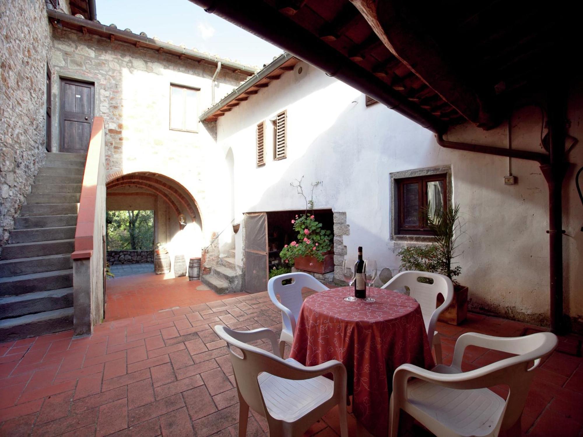 Pleasant Apartment With Swimming Pool Garden Bbq Parking Lucolena in Chianti Eksteriør billede
